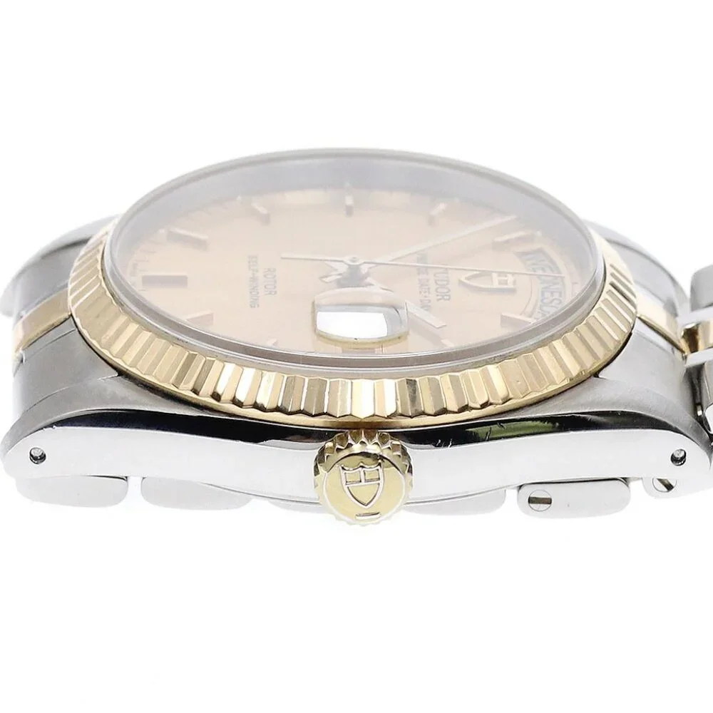 TUDOR Prince Date Day 76213 gold Dial Automatic Men's Watch_899039